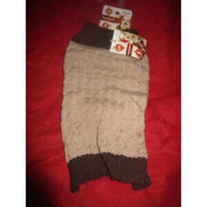 Pet Central Dog Winter Sweater Brown Sweater Small S